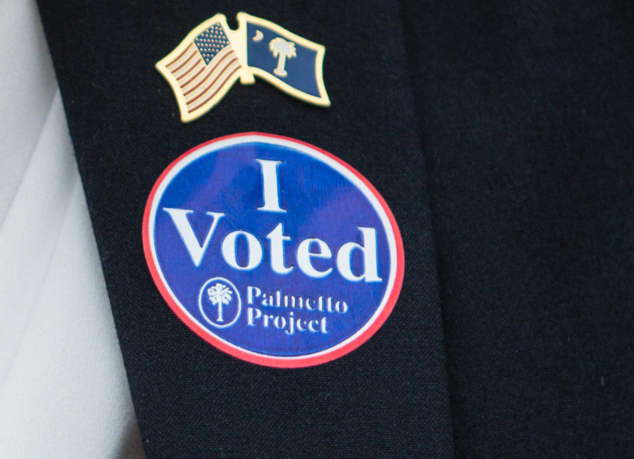 Primary Election election voting sticker (copy) (copy)